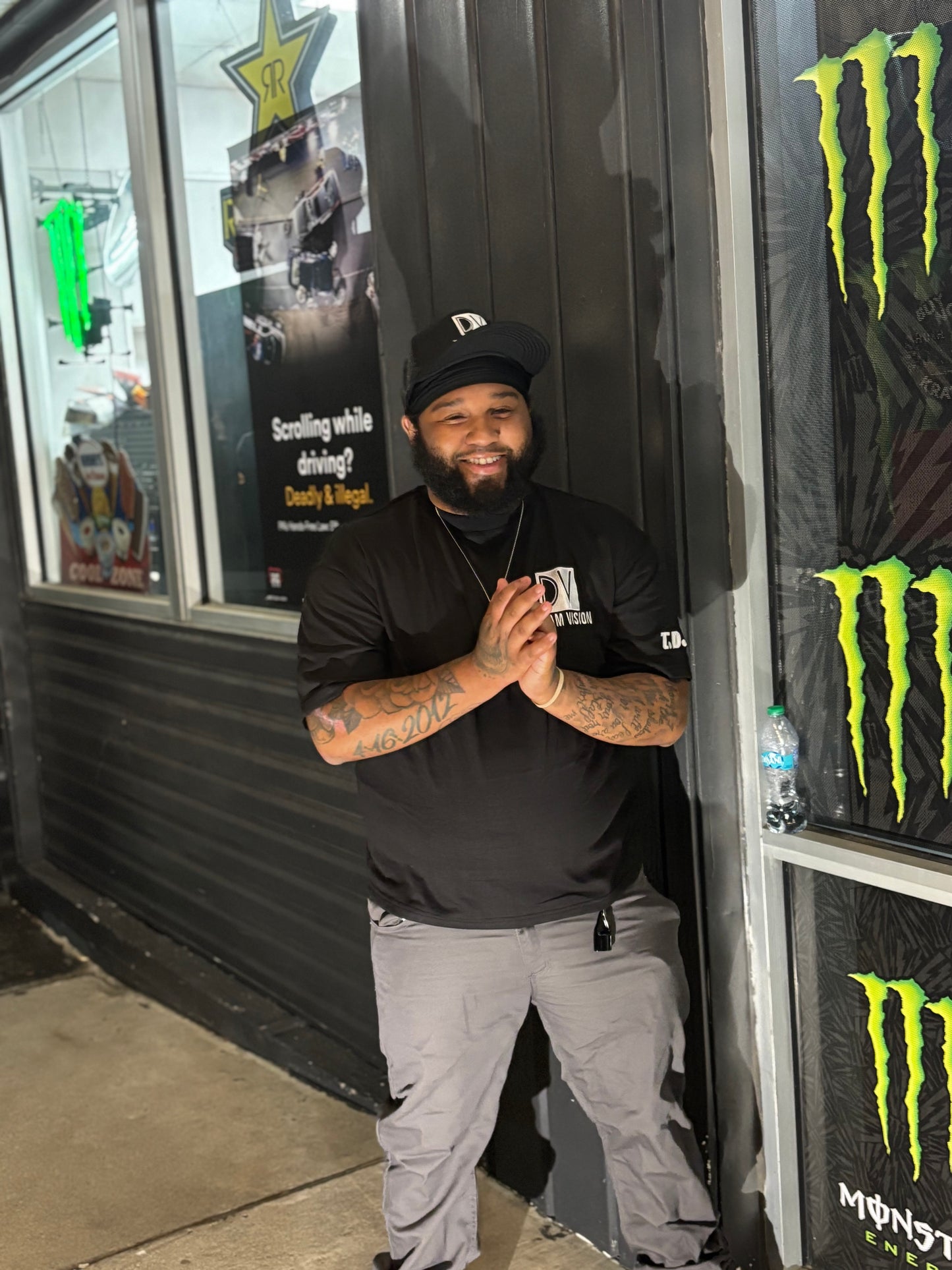 DreamVision Signature Black T - Shirt