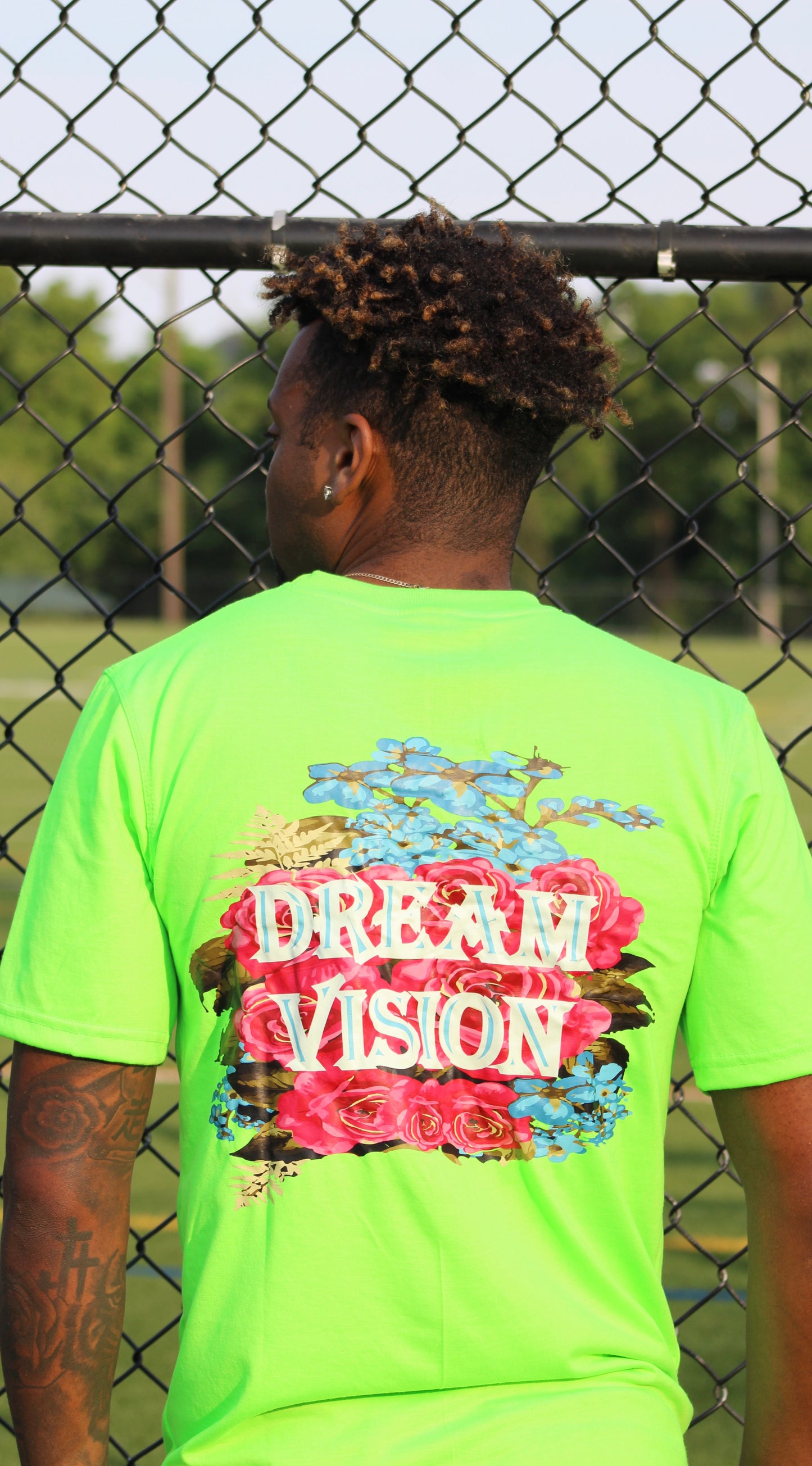 DreamVision "Exotic" Green T - Shirt