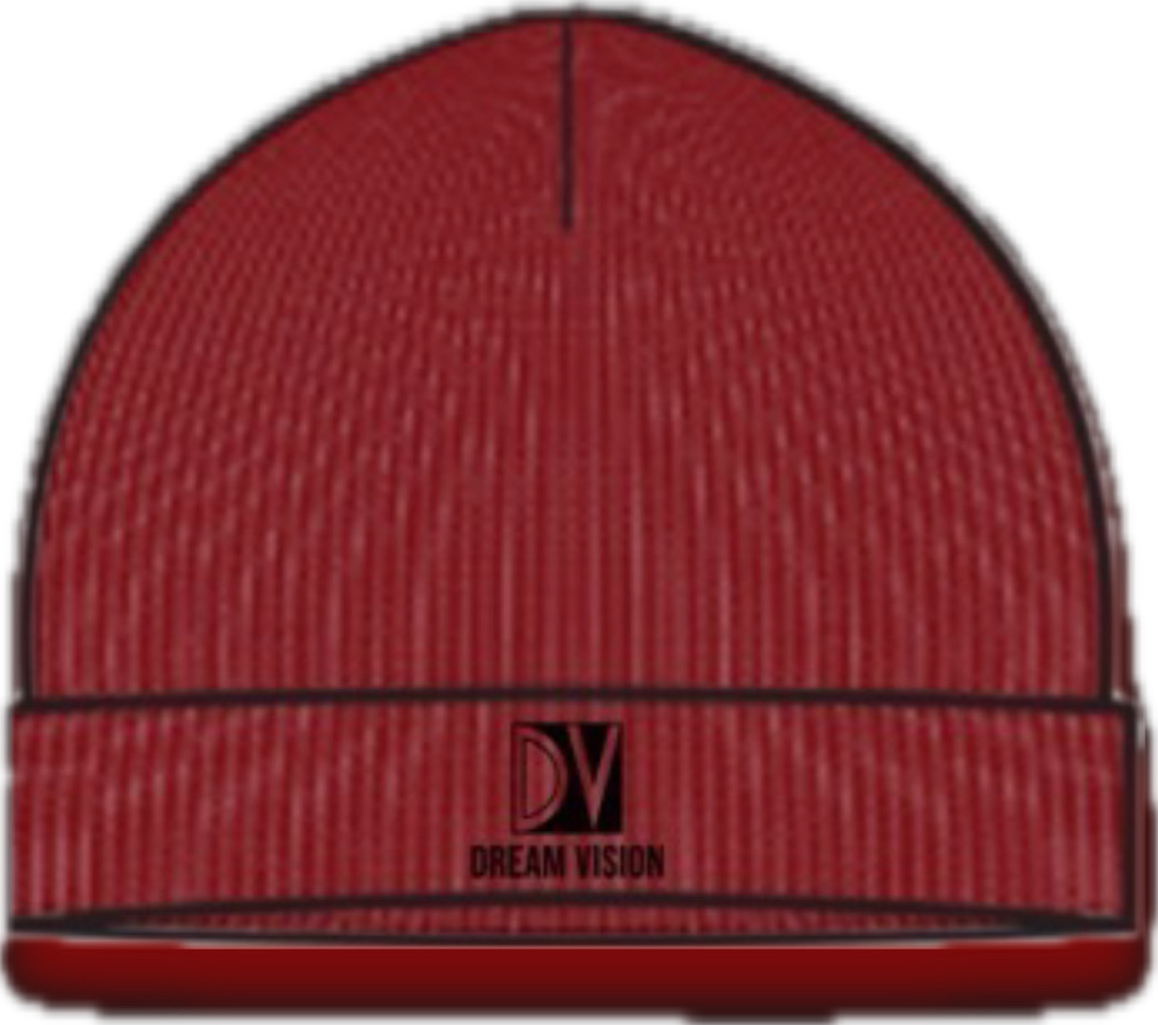 Burgundy Beanie Hat (Preorder)