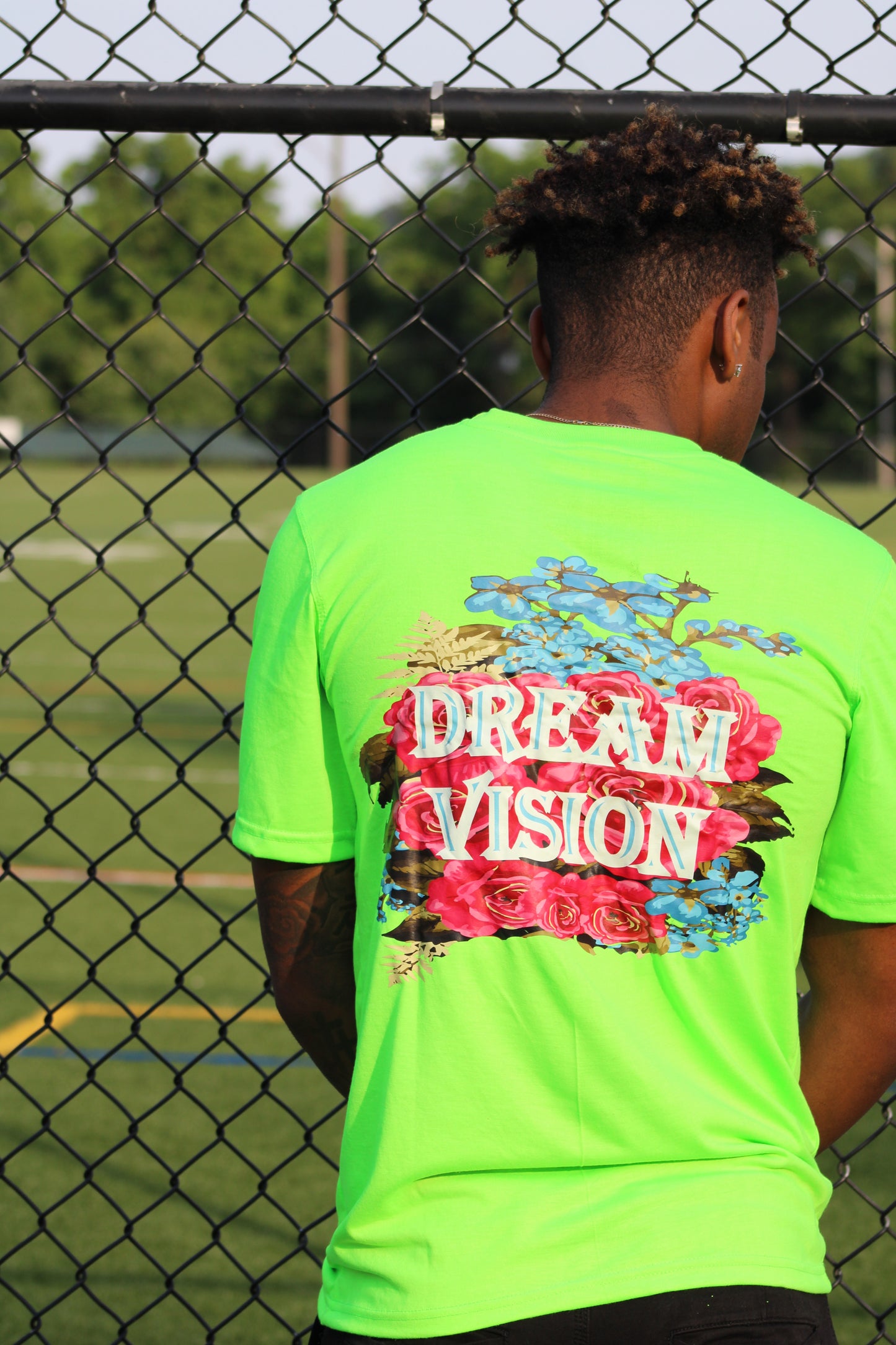 DreamVision "Exotic" Green T - Shirt