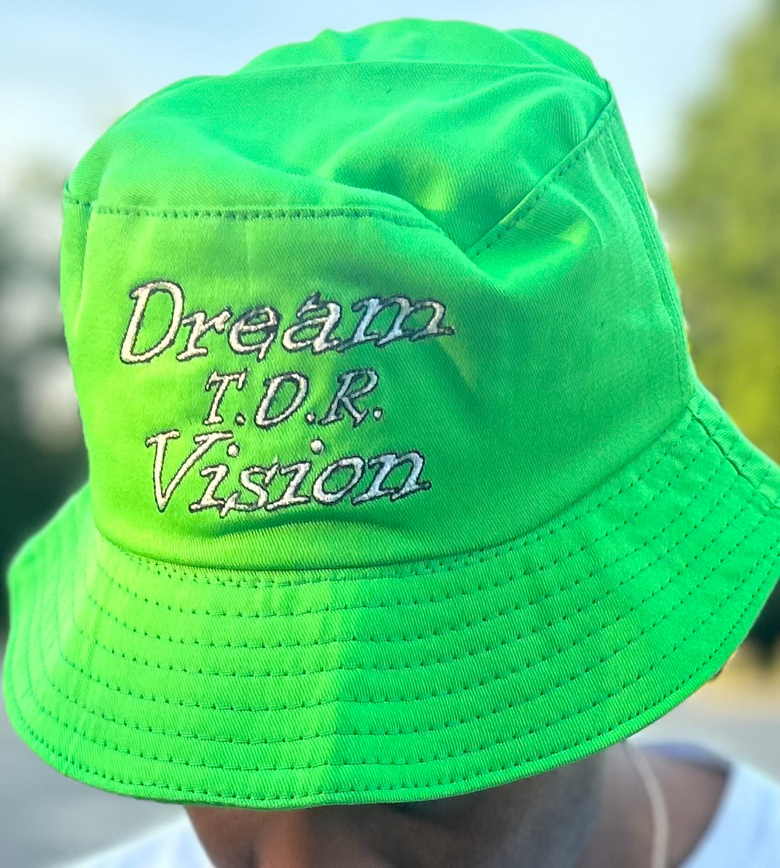 DreamVision Exotic Green Bucket Hat