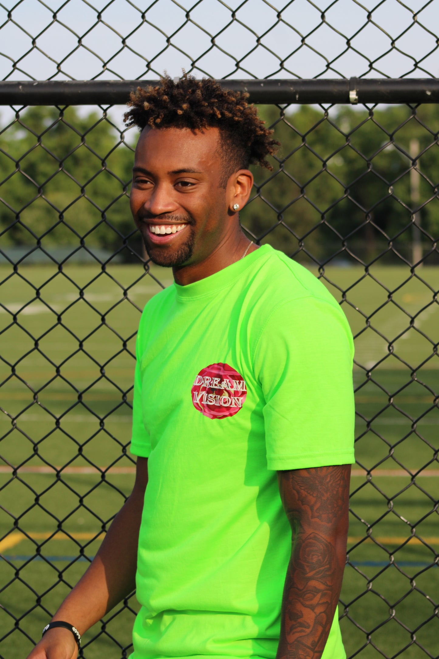 DreamVision "Exotic" Green T - Shirt