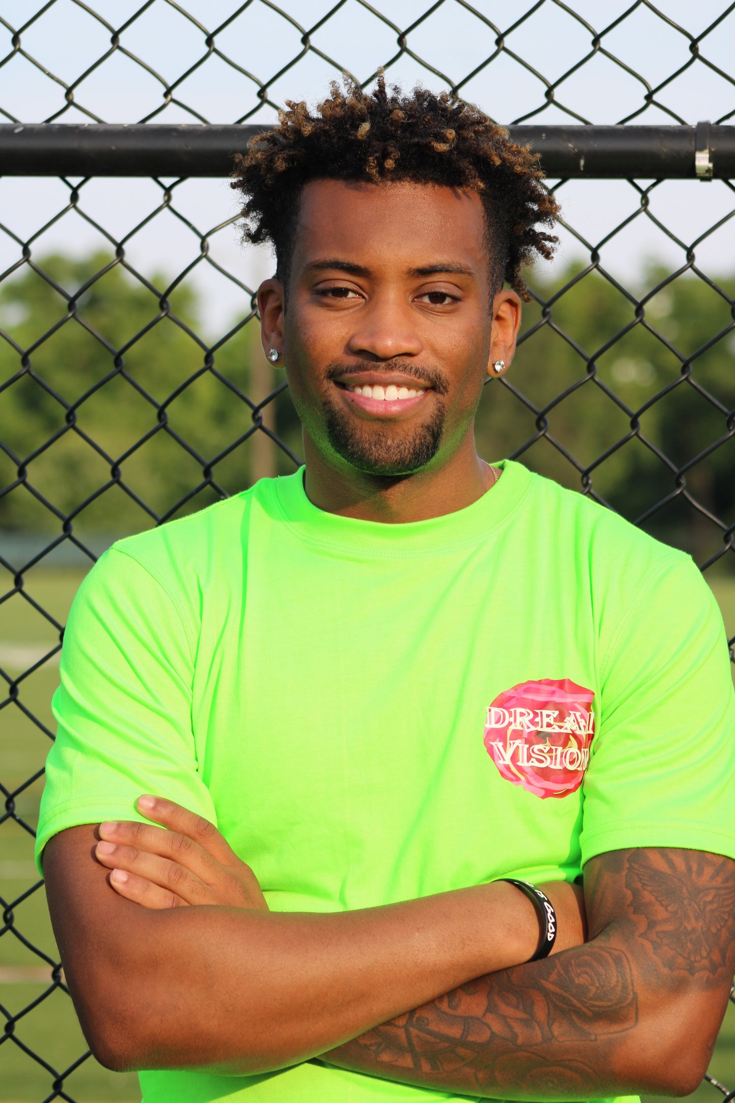 DreamVision "Exotic" Green T - Shirt