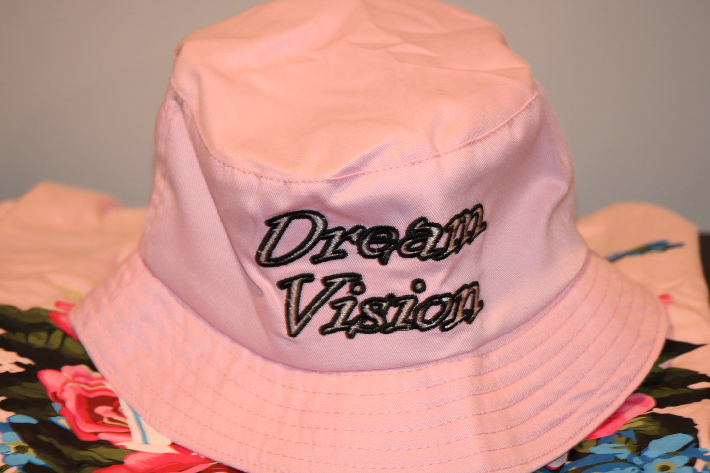 DreamVision BubbleGum Pink Bucket Hat