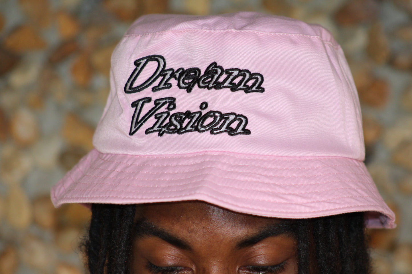 DreamVision BubbleGum Pink Bucket Hat