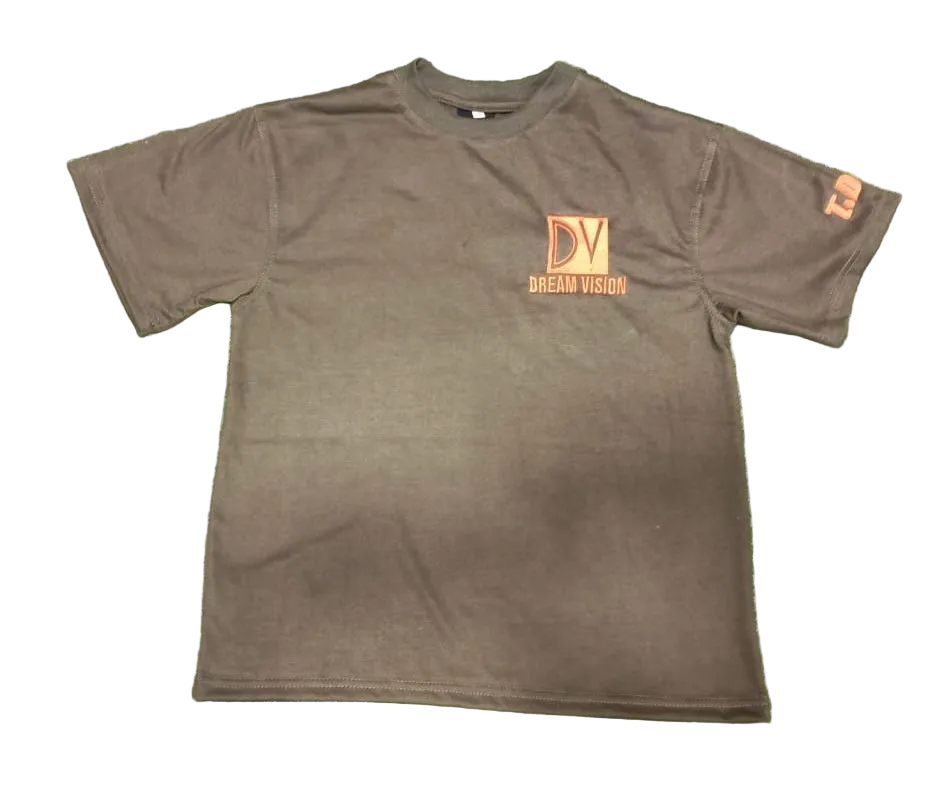 DreamVision Signature Olive Green/Orange T - Shirt