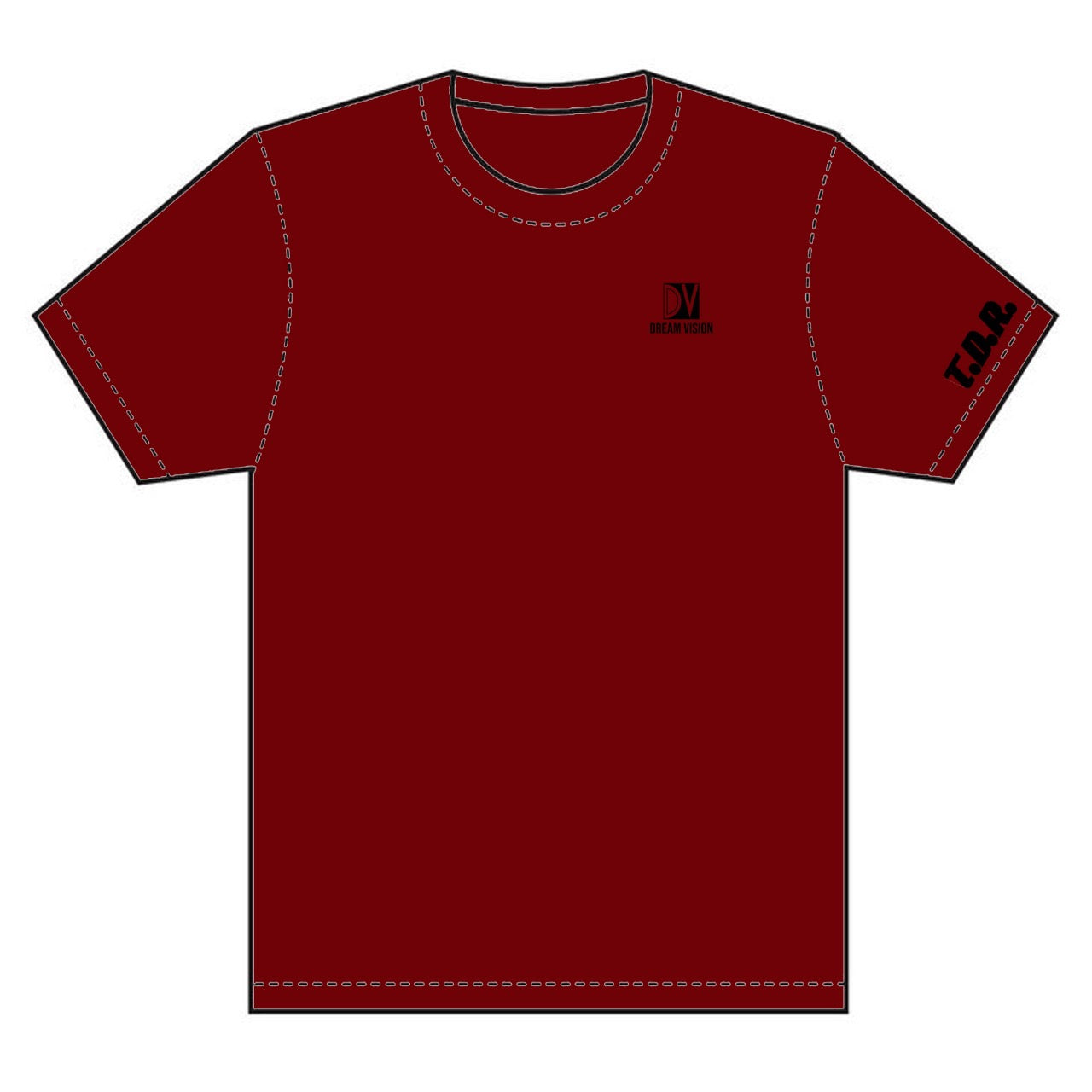 DreamVision Signature Burgundy T - Shirt