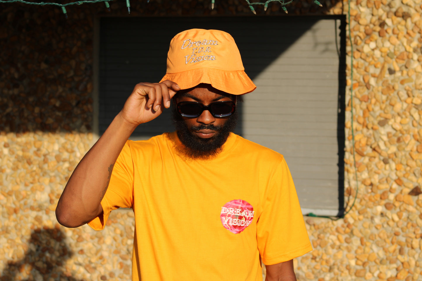 DreamVision Orange Dreamsicle Bucket Hat