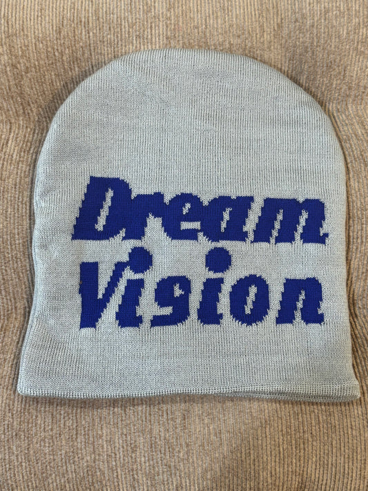 DreamVision “Silver Wolf” Soft Woven Beanie Hat