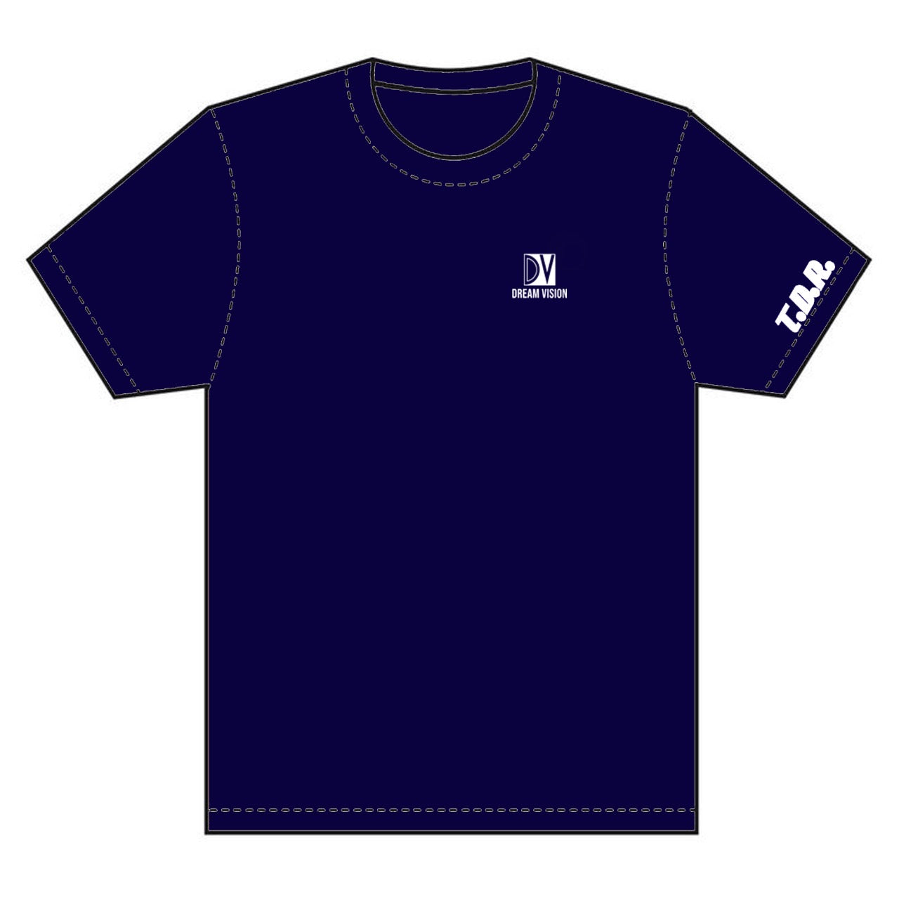 DreamVision Signature Navy Blue T - Shirt