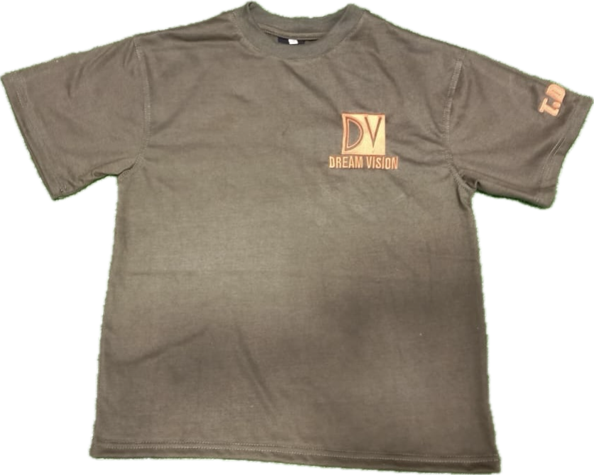 DreamVision Signature Olive Green/Orange T - Shirt