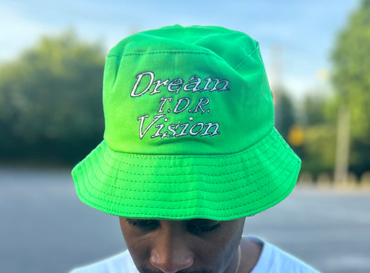 DreamVision Exotic Green Bucket Hat