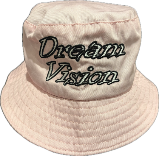 DreamVision BubbleGum Pink Bucket Hat