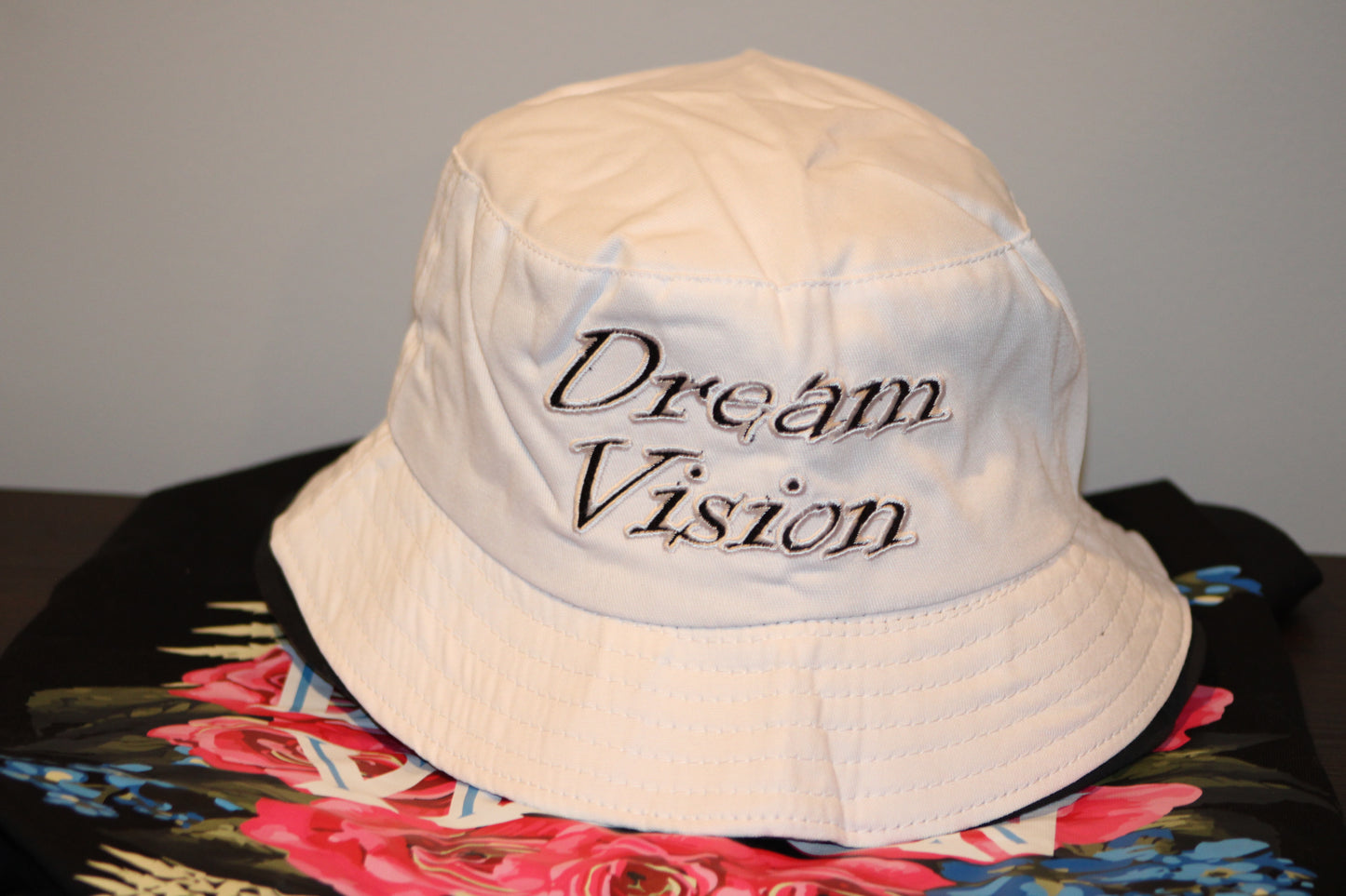 DreamVision Pure White Bucket Hat