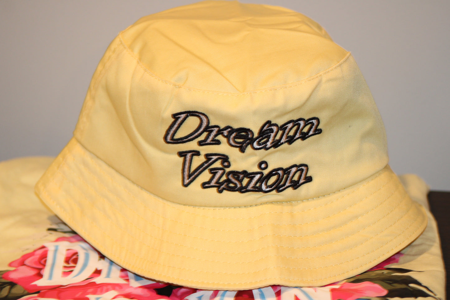 DreamVision Sunkist Yellow Bucket Hat