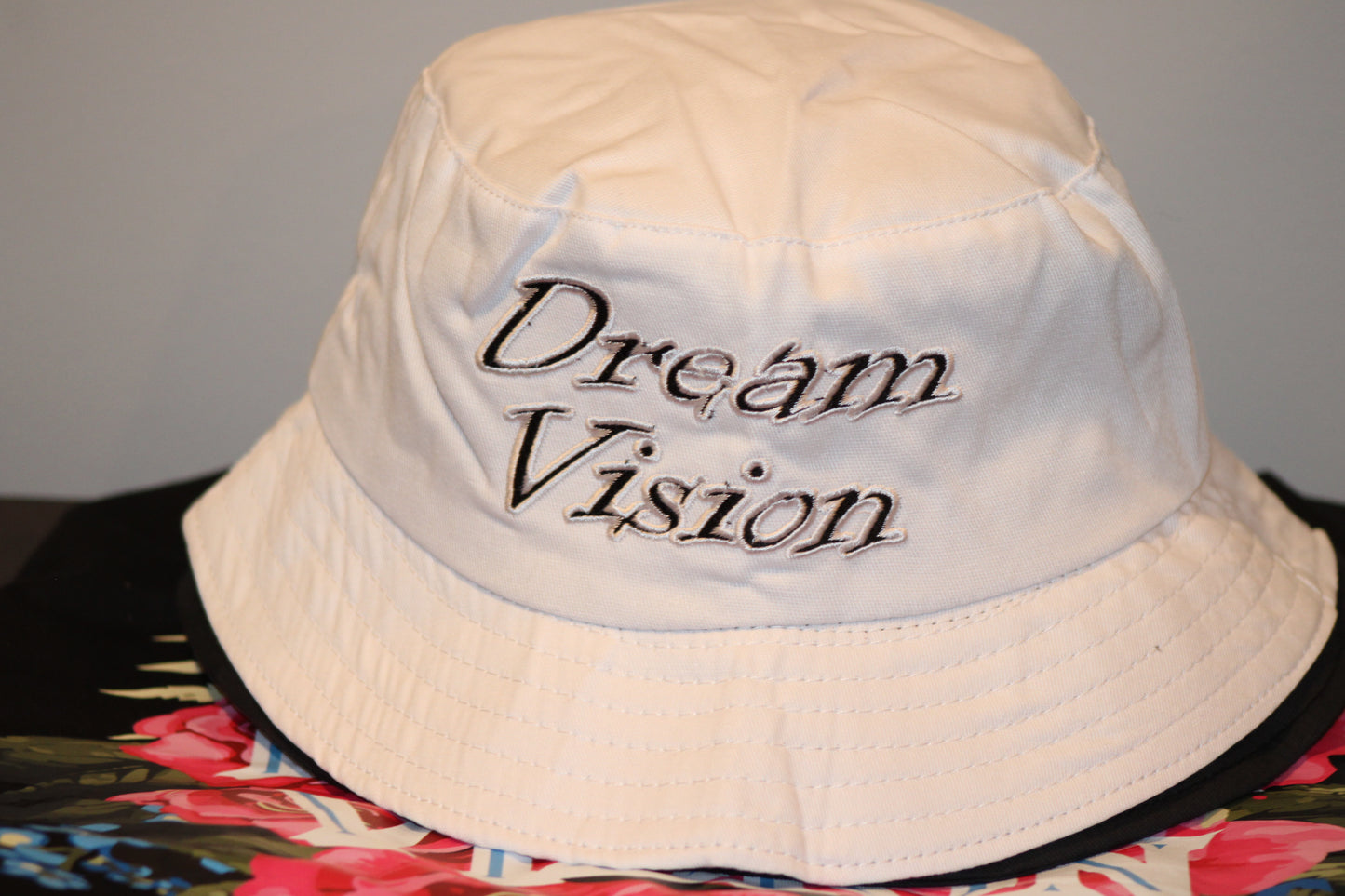 DreamVision Pure White Bucket Hat