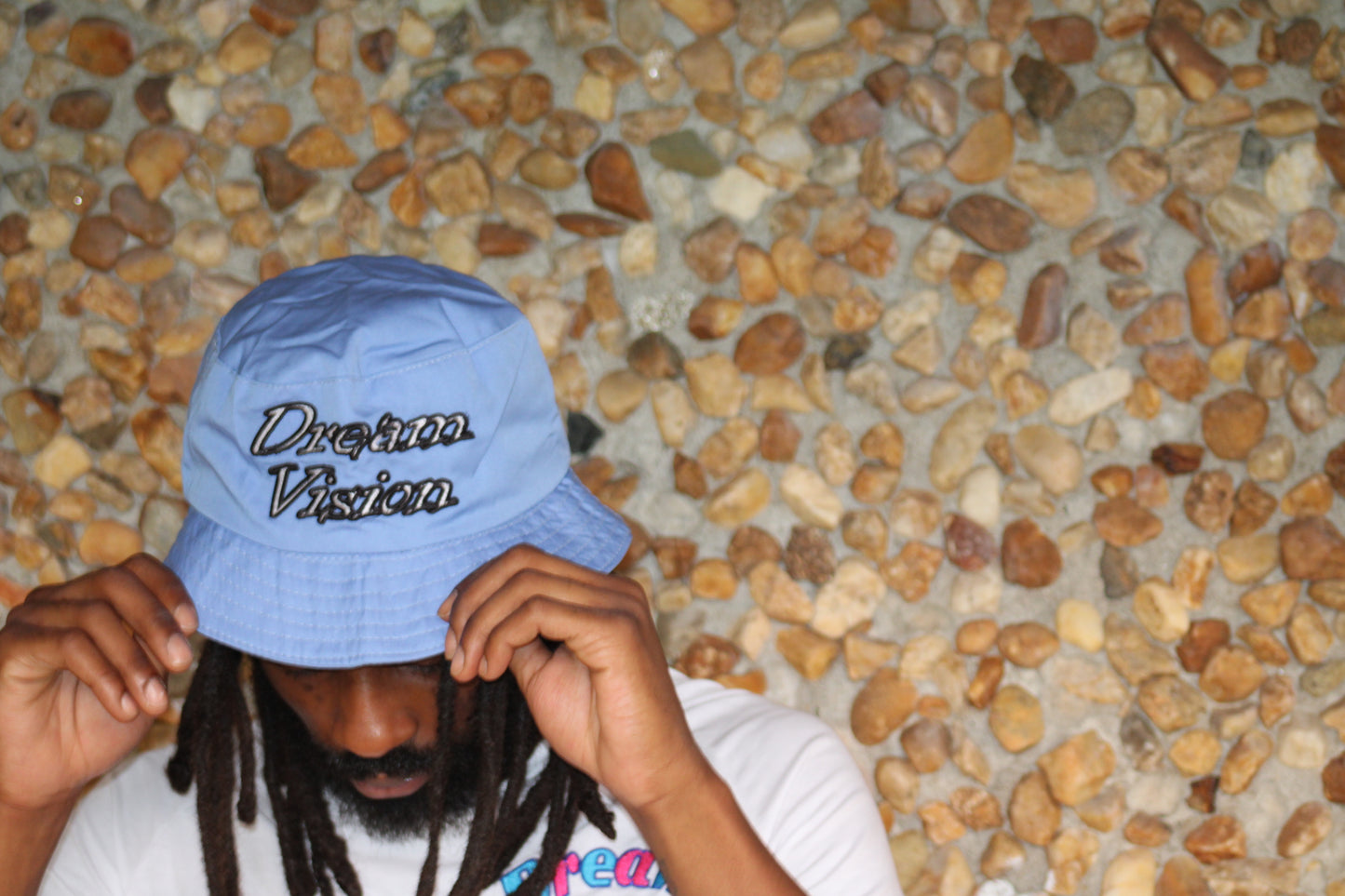 DreamVision Paradise Blue Bucket Hat